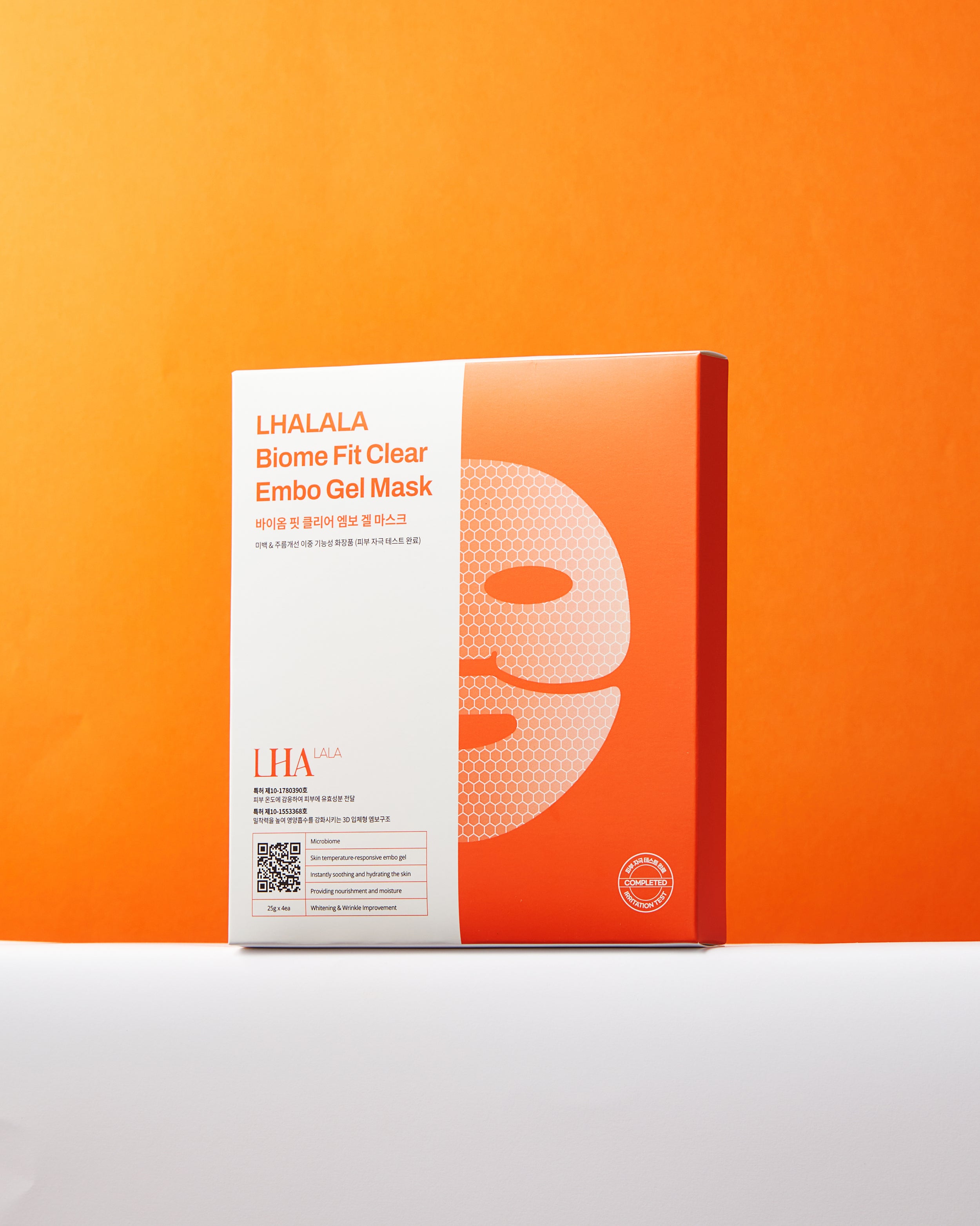 Biome Fit Clear Embo Gel Mask (4 sheets / box)