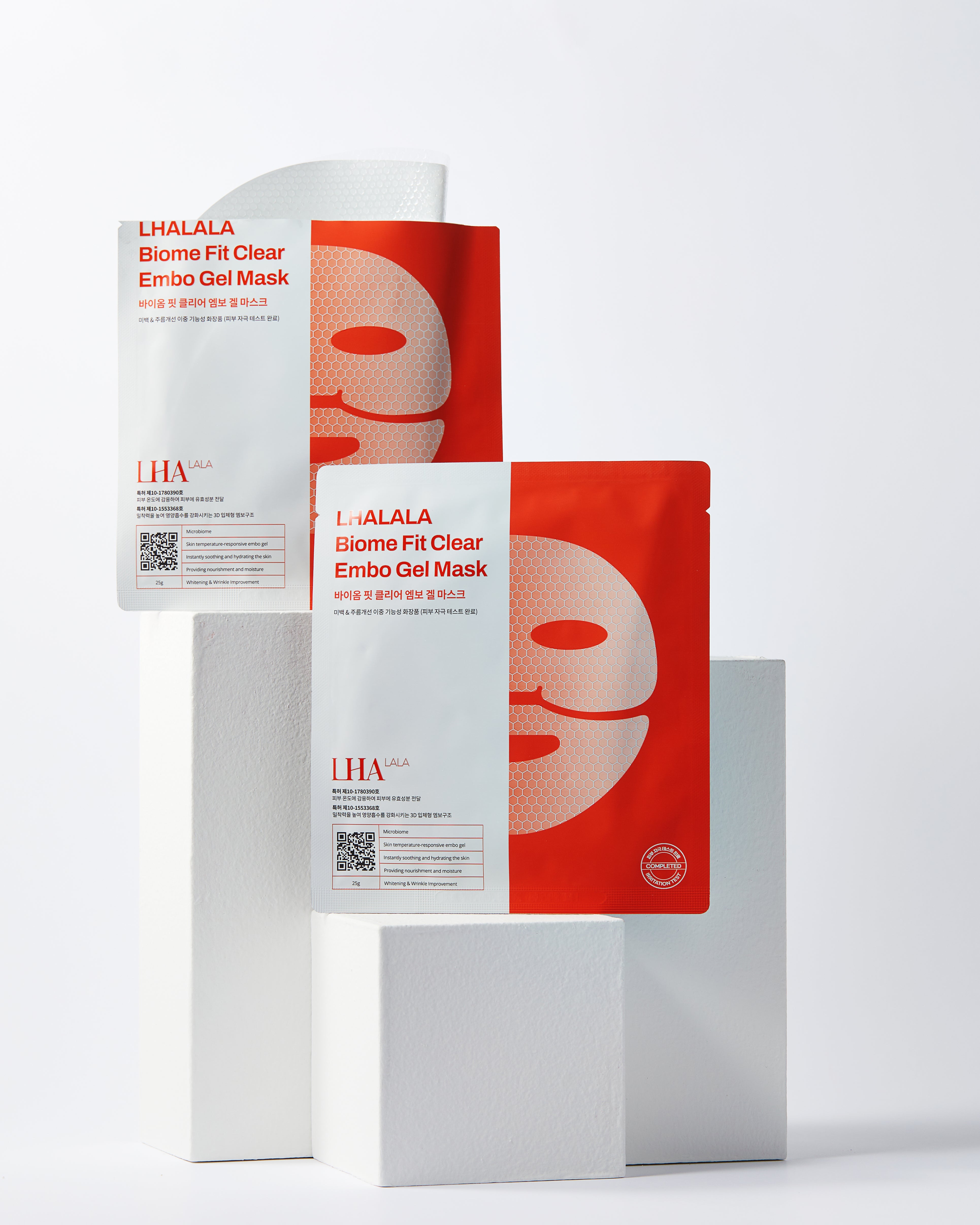 Biome Fit Clear Embo Gel Mask (4 sheets / box)