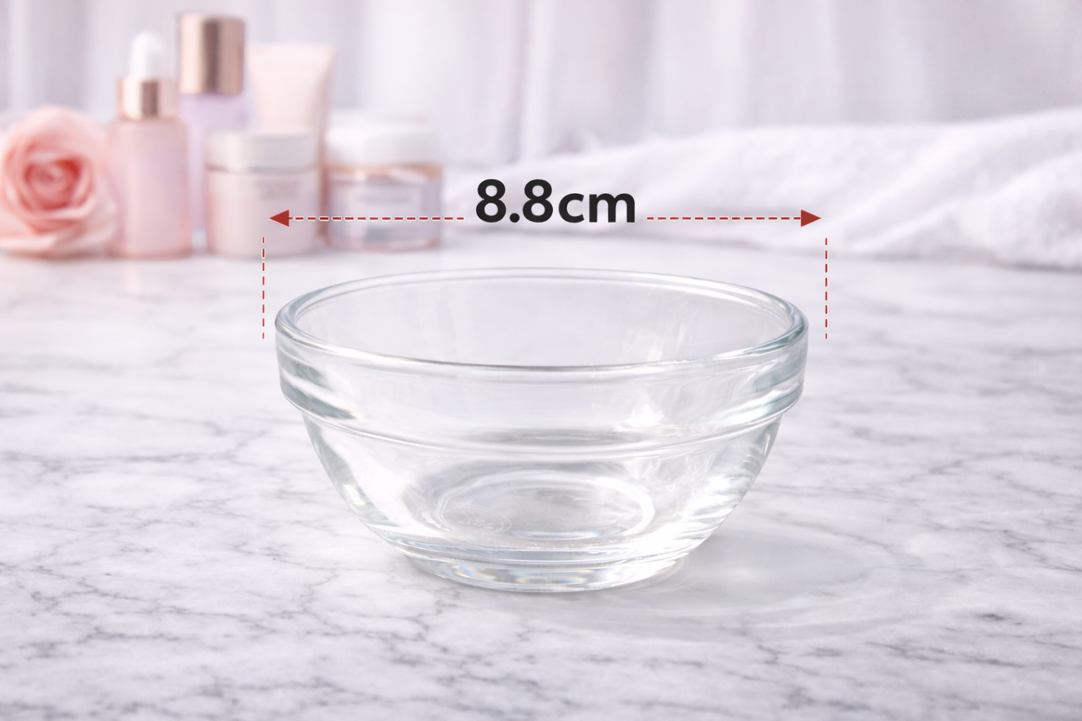 Glass Skincare Bowl