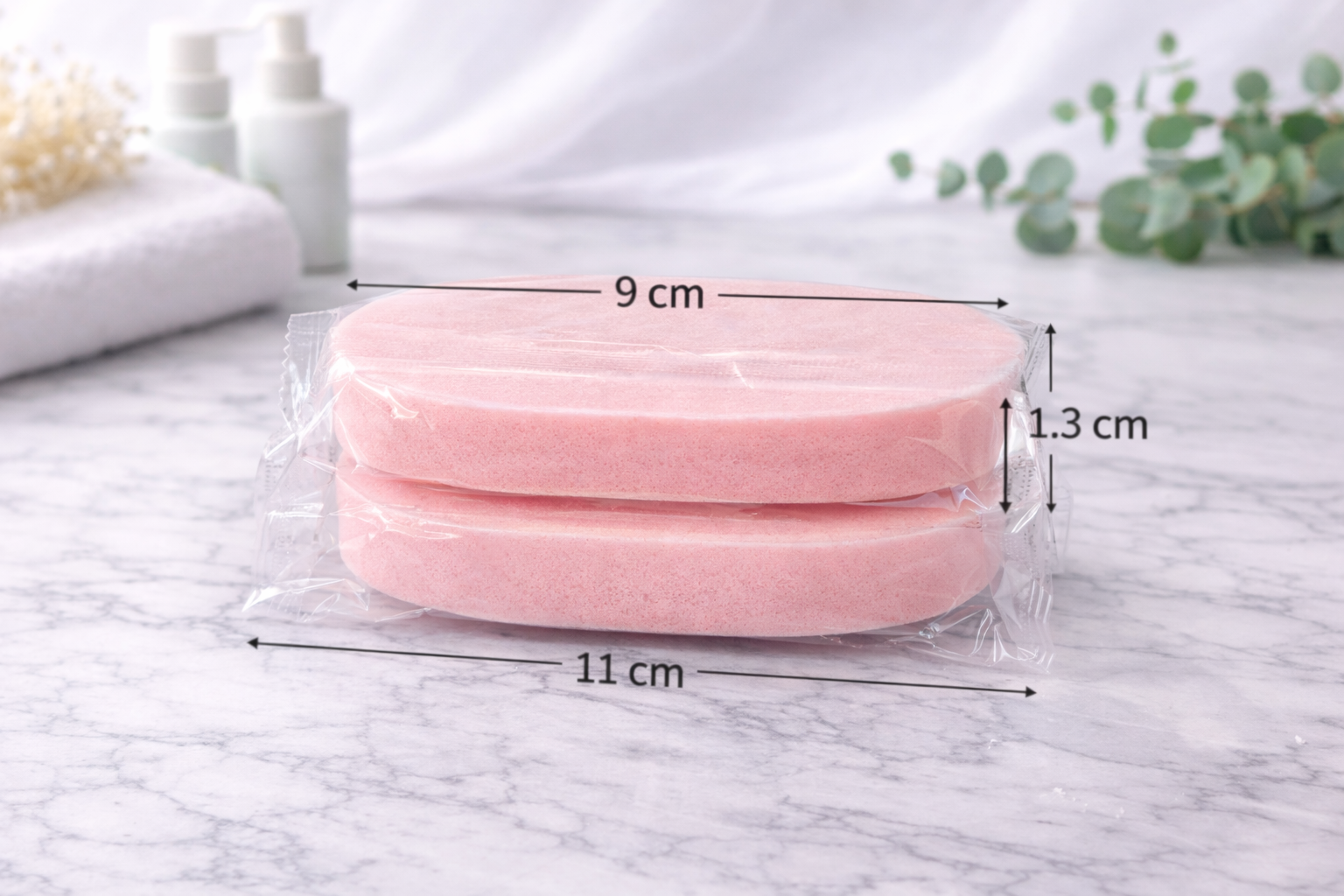 Professional Facial Cleansing Sponge (2 pcs)