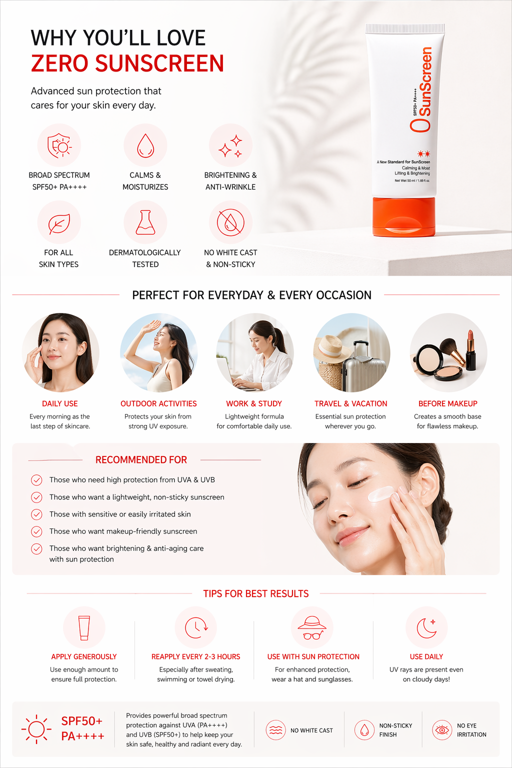 ZÉRO Crème solaire