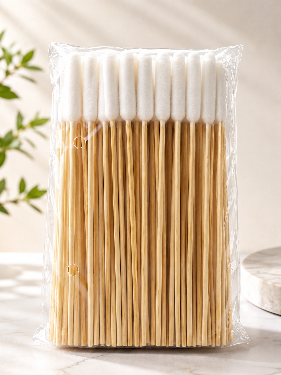 Disposable Cotton Swabs （100 pcs / pack）