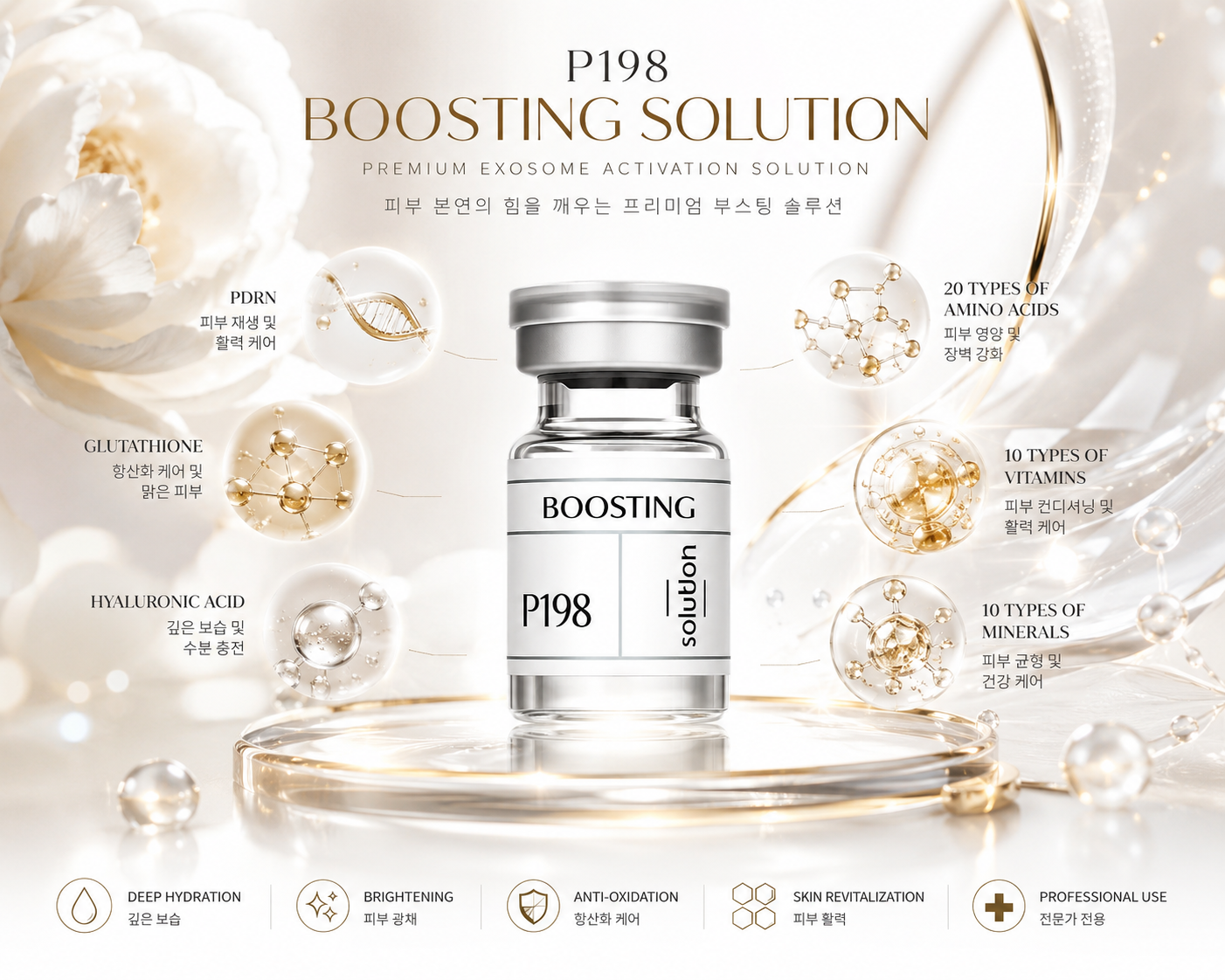 P198 BOOSTING SOLUTION（3 mL × 5 Vials）