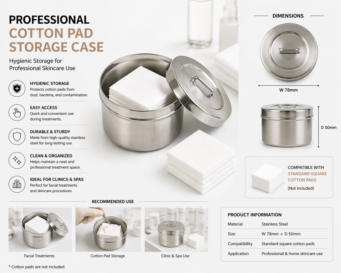 Stainless Steel Case