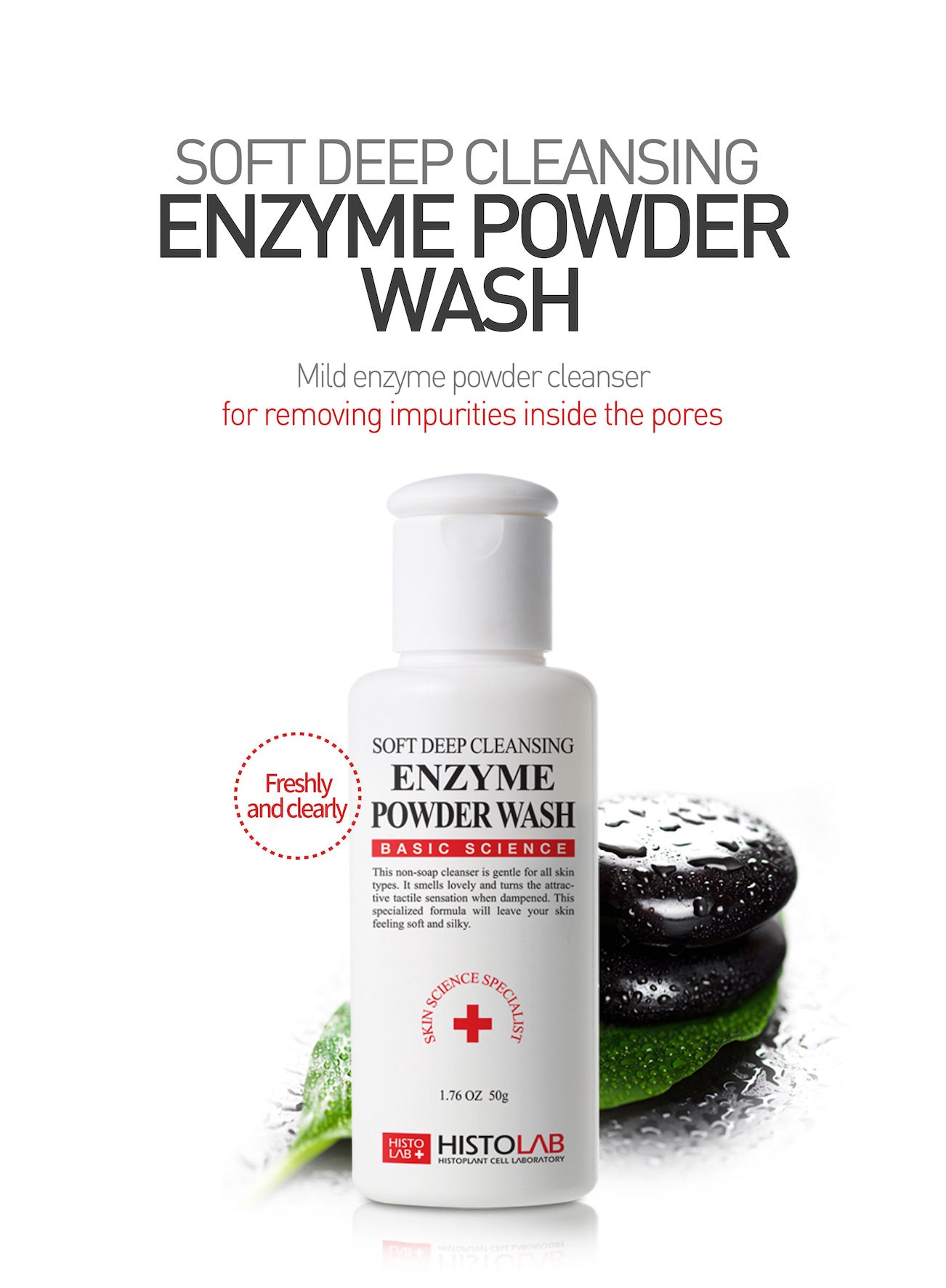 Soft Deep Cleansing Enzyme Powder Wash