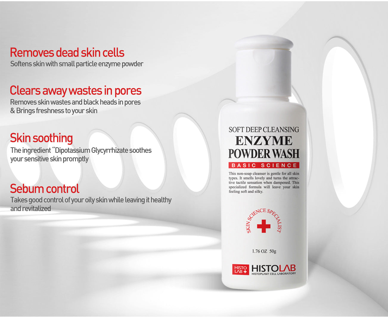 Soft Deep Cleansing Enzyme Powder Wash