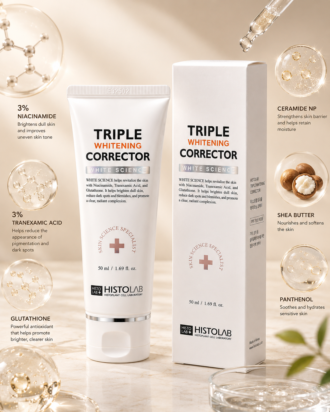 Triple Whitening Corrector