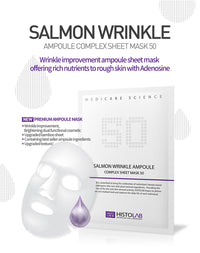 Salmon Wrinkle Ampoule Complex Sheet Mask 50 - 5 Masks