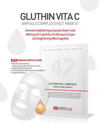 Gluthin Ampoule Complex Sheet Mask 47 - HistoLab Canada
