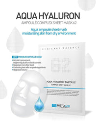 Aqua Hyaluron Ampoule Complex Sheet Mask 62 - HistoLab Canada