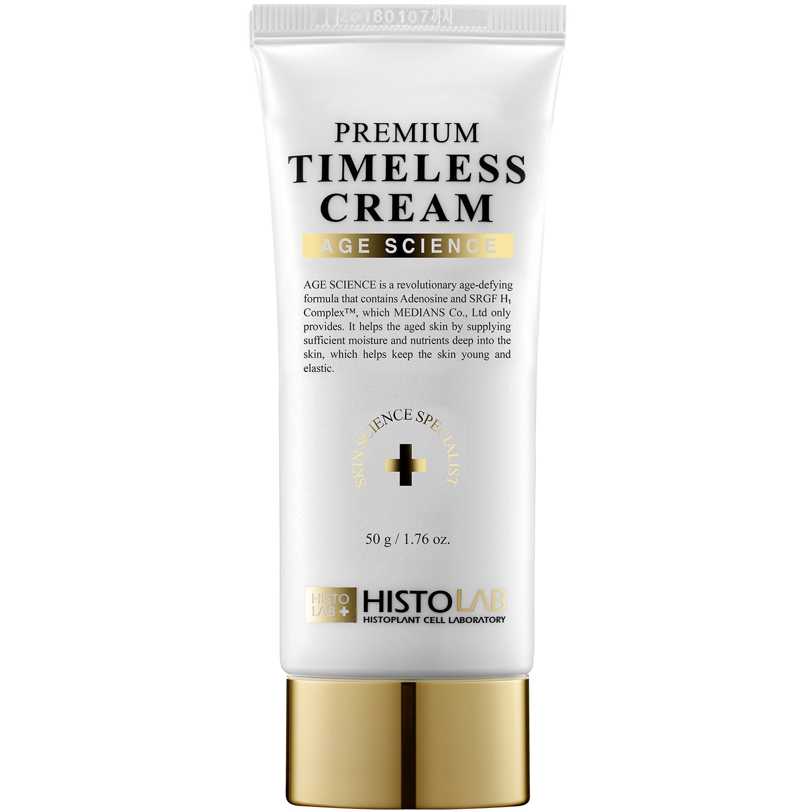 HistoLab Premium Timeless Cream 80g for wrinkle care and skin firming
